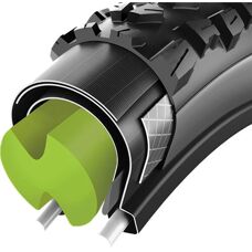 Vittoria Air-Liner Tubeless MTB Reifen-Einsatz - Grün Groß - 2,5-2,7" - Reifen-Einsatz