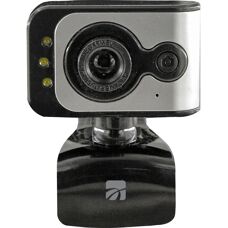 Xtreme 33854 Webcam - 640x480, USB, Nero, Argento - Webcam