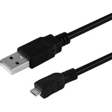 Xtreme 90451 Cavo USB - 3m - USB 2.0 - Micro-USB B - Nero