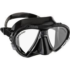 Cressi - Matrix - Máscara de snorkeling para adultos - Preto