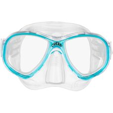 Maschera Perla Junior CRESSI SUB - Trasparente Acquamarina