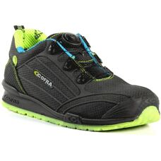 Cofra 7800 Sicherheitsschuhe - S3 SRC, Schwarz/Neongrün