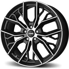 Rueda Momo Massimo 18'' - Patrón 5x112 - Negro Mate
