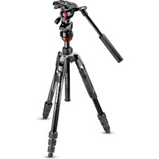 Manfrotto Manfrotto MVKBFRT-LIVE Stativ - Svart, Röd, Silver
