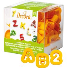 Ensemble de 36 emporte-pièces Decora - Multicolore - Publicité