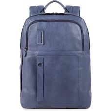 Piquadro P15 PLUS Leder 15,6" Laptop Rucksack - Rucksack