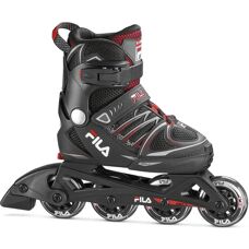 Patines ajustables para niños Fila X-One - Negro/Rojo