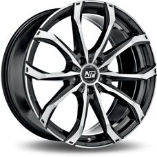 MSW Wheels MSW 71 8x18 ET 38 Svart Hochglans - Hjul