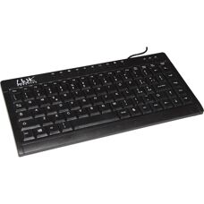 Link Accessori LKTAST04 Mini USB QWERTY Czarny - Klawiatura