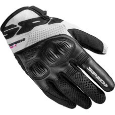 Rękawice motocyklowe Spidi Flash-R Evo Lady - Czarny/Biały