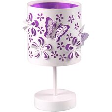 Onli Lighting Titilla Barnbordslampa - Vit, Lila, 22cm