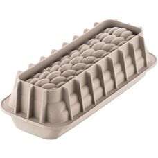 Silikomart Grau Bûche Quenelle Flexible Silikonsform - Backform