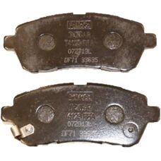 JAPANPARTS PA-343AF Pastillas de freno de disco delanteras