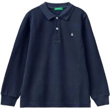 Benetton S Βιολογικό Βαμβάκι Μακρυμάνικο Πόλο - Πουκάμισο