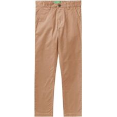 Chino slim in cotone elasticizzato - Benetton - Bambini