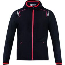 Sparco S02405NR3L Giacca a vento nera - Windbreaker