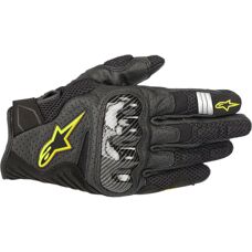 Mănuși Alpinestars SMX-1 Air V2 Negru / Galben Fluorescent - Mănuși Moto