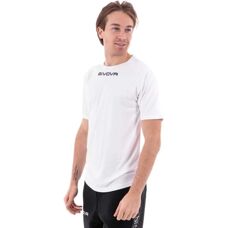 Givova MAC010003 Herren Weiß Trainings-T-Shirt - Training