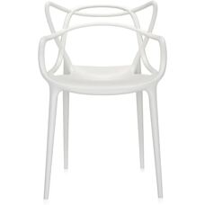 Bílá skládací židle Masters od Kartell - Ikonický design