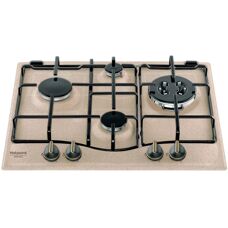 Hotpoint PCN 640 T (AV) R /HA - Piano cottura a gas - 4 bruciatori - Avena