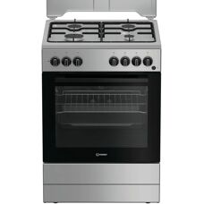 Indesit I6G3PMS Fogão independente - Elétrico Gás Aço inoxidável