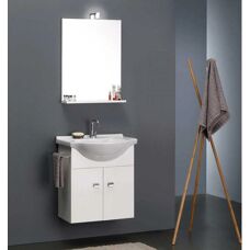 Kiamami Valentina - Mobile bagno compatto bianco - 58cm