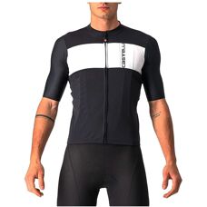 Jersey Castelli Prologo 7 - Preto Claro Cinza Prata - 2XL