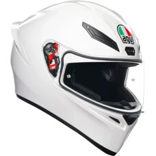 AGV Weiß K1 S E2206 Helm - Leicht, Aerodynamisch, Sicher