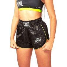 LEONE1947 Basic Black Shorts - Pantalones para Mujer