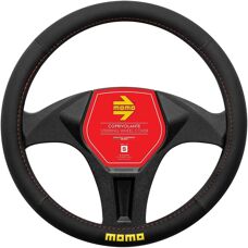 Housse de Volant Momo - Noir/Rouge, Lavable, 36-39cm - Publicité