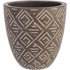 BIZZOTTO - Geometrisch Rund - Keramik Mg - Ø30x31 - Vase