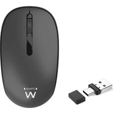 Souris sans fil Ewent EW3206 - Ambidextre - 1000 DPI - Publicité