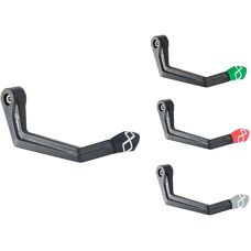 Protezione Leva Freno in Alluminio Lightech - 132mm Nero - Protezione Leva Freno