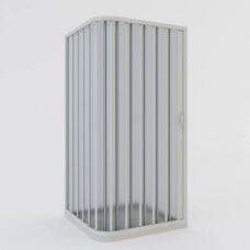 Idralite Aster Eck-Duschabtrennung aus recycelbarem PVC