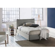 Cama con Almacenaje Desirée Talamo Italia - Doble, Gris