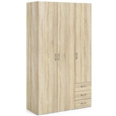 Armario Dmora Armario 3 Puertas Moderno - Almacenamiento
