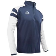 Acerbis KEMARI Half Zip Trainingshoodie Blauw/Wit