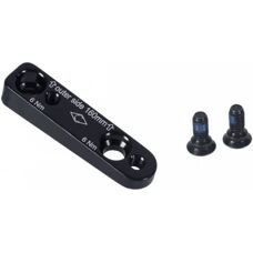 Campagnolo Black Rear Disc Caliper Adapter - Flat Mount