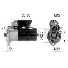 ERA 220581A Starter voor Volkswagen LT - Starter