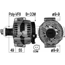 ERA 209039A Alternator - 14V 220A for Mercedes-Benz ML S R