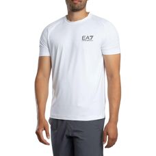 T-shirt sport bianco EA7 Ventus7 - Tennis / Padel