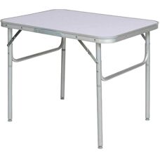 Stół campingowy Bakaji - 60x45x50 Składany z aluminium z blatem z formiki