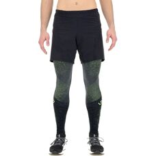Uyn Exceleration Shorts 2in1 - Nero, Giallo Fluo - Shorts