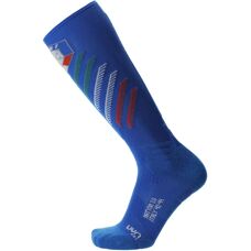 UYN Chaussettes de Ski NATYON 3.0 - Bleu, Taille 45-47 - Publicité