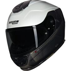 Nolan X-903 Ultra Carbon - Speziallack N-Com Schwarz/Weiß