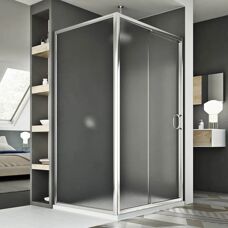 IDRALITE Duschkabine Replay Duo 1 - Rechteckig 90x120cm