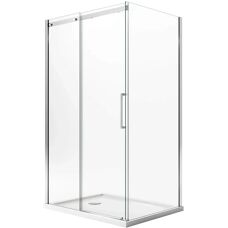 Idralite Prime Duo 1 Box doccia - Vetro trasparente 8mm