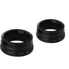 Miche Vorderrad Adapter-Set - TX15 zu TX12 - Schwarz