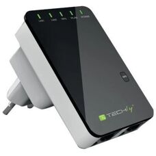 Techly I-WL-REPEATER2 Trådlös Router - 300 Mbps