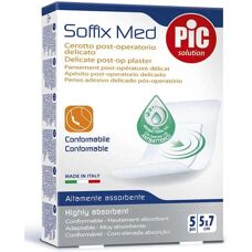 PIC SOLUTION Soffix Med 5x7cm - Cerotto di Primo Soccorso
